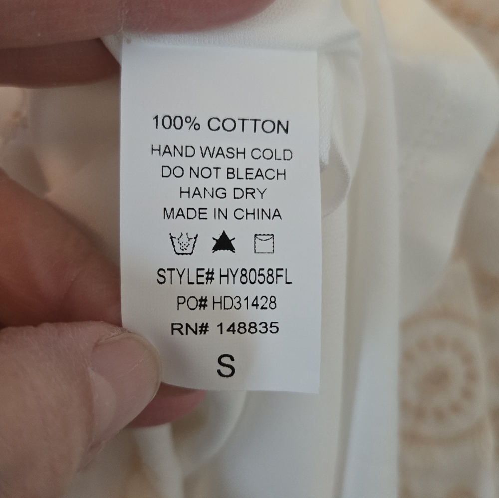 Baltic Born | NWOT Mirabel Eyelet Midi Dress Size Small - Picture 9 of 9